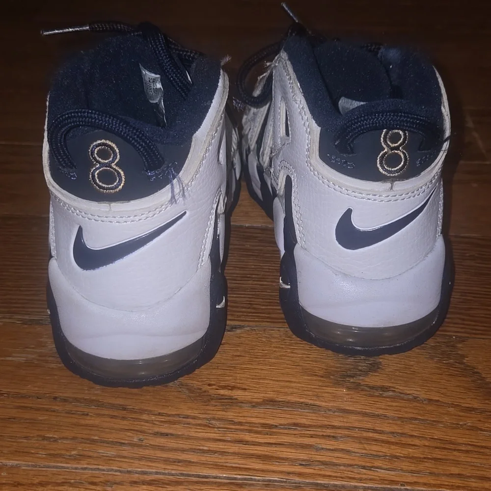 Nike Air More Uptempo 96 'Olympic'.  Kids Size 13c. - Picture 3 of 6
